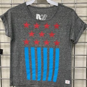 REBEL YELL GIRLS - Forward Flag Boxy Tee